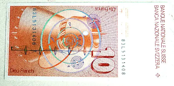 10 Franken Note alt 92A0105848