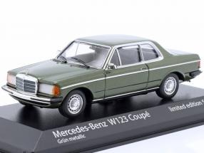 NEU: Mercedes-Benz 230 CE C123 1980-1985 dunkelgrün met.