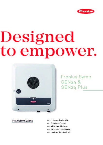 Fronius Symo GEN24 Plus 10.0 Hybrid-Wechselrichter