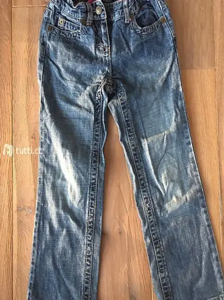 Benetton mädchen jeans - grösse 116/122