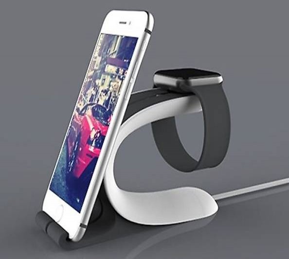  Portofrei Grau Apple Watch iPhone Halterung Dock