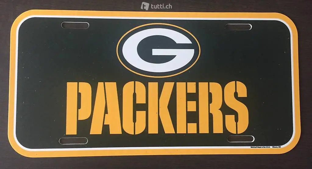 Green Bay Packers Licence Plate