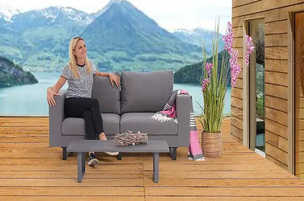 Gartensofa Textil Lounge