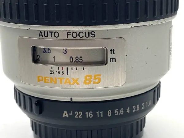 Pentax* (Star) SMC FA 85mm 1.4 IF