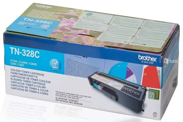  Brother HL-4570, DCP-9270, MFC-9970 cyan Toner, TN-328C