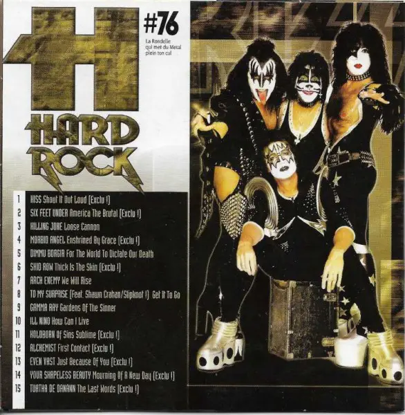 KISS CD PROMO SAMPLER : HARD ROCK N 76